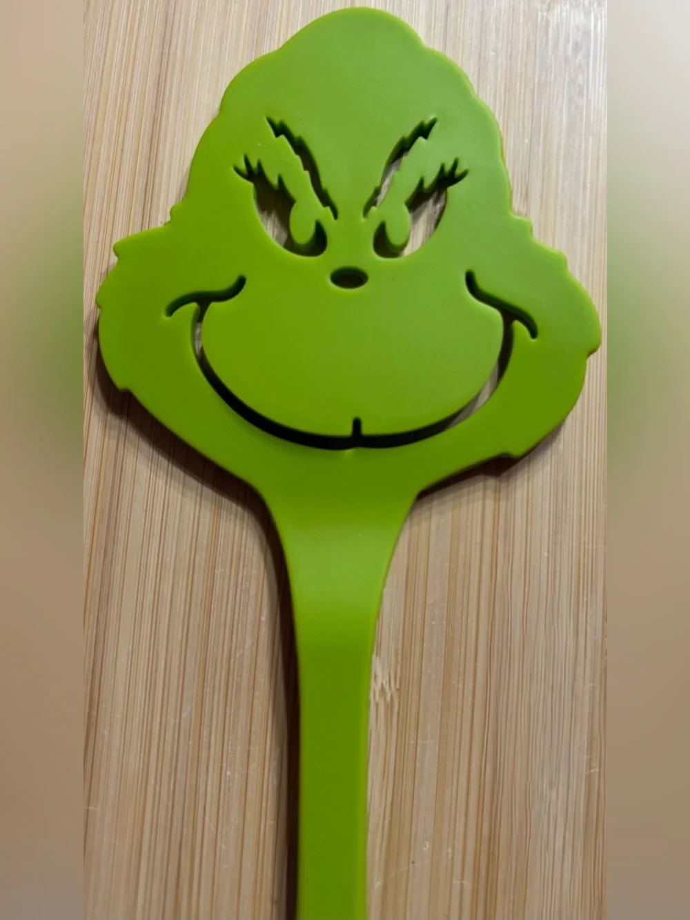 The Grinch Silicone Kitchen Spatula Green Christmas